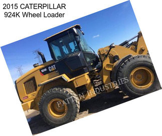 2015 CATERPILLAR 924K Wheel Loader