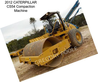 2012 CATERPILLAR CS54 Compaction Machine