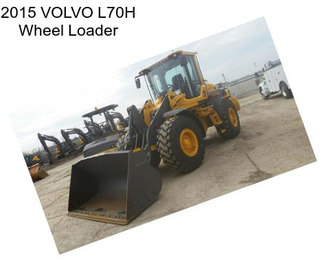 2015 VOLVO L70H Wheel Loader