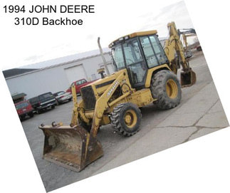 1994 JOHN DEERE 310D Backhoe