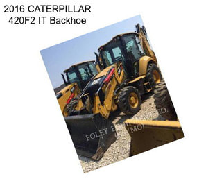 2016 CATERPILLAR 420F2 IT Backhoe