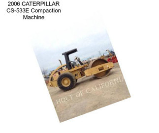 2006 CATERPILLAR CS-533E Compaction Machine