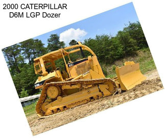 2000 CATERPILLAR D6M LGP Dozer