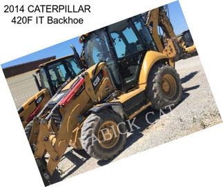 2014 CATERPILLAR 420F IT Backhoe