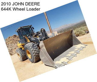 2010 JOHN DEERE 644K Wheel Loader