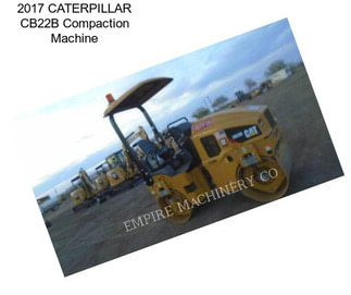 2017 CATERPILLAR CB22B Compaction Machine