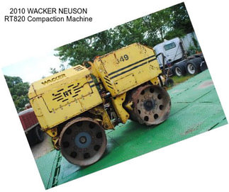 2010 WACKER NEUSON RT820 Compaction Machine