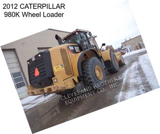 2012 CATERPILLAR 980K Wheel Loader