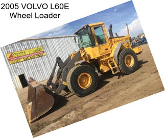 2005 VOLVO L60E Wheel Loader