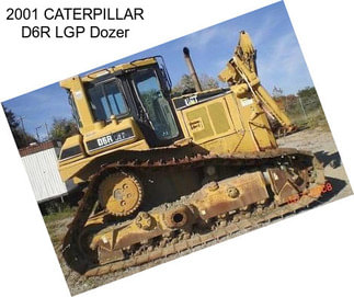 2001 CATERPILLAR D6R LGP Dozer