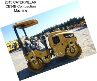 2015 CATERPILLAR CB34B Compaction Machine