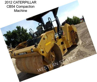 2012 CATERPILLAR CB54 Compaction Machine