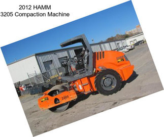 2012 HAMM 3205 Compaction Machine