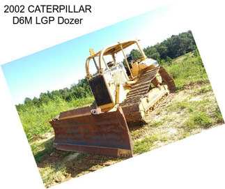 2002 CATERPILLAR D6M LGP Dozer