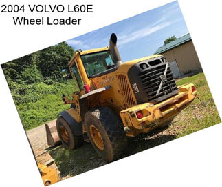 2004 VOLVO L60E Wheel Loader