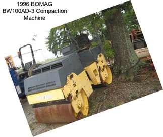 1996 BOMAG BW100AD-3 Compaction Machine