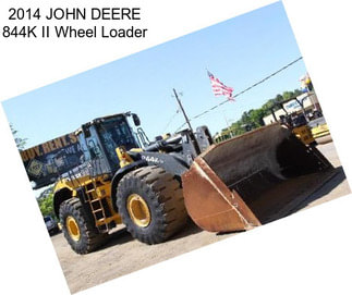 2014 JOHN DEERE 844K II Wheel Loader