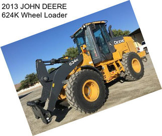 2013 JOHN DEERE 624K Wheel Loader