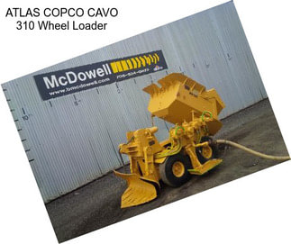 ATLAS COPCO CAVO 310 Wheel Loader