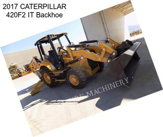 2017 CATERPILLAR 420F2 IT Backhoe