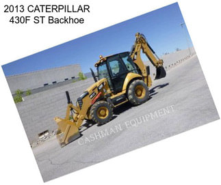 2013 CATERPILLAR 430F ST Backhoe