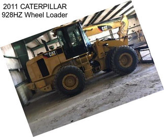 2011 CATERPILLAR 928HZ Wheel Loader