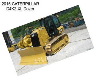 2016 CATERPILLAR D4K2 XL Dozer