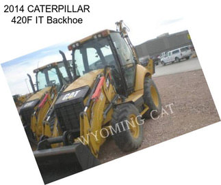 2014 CATERPILLAR 420F IT Backhoe