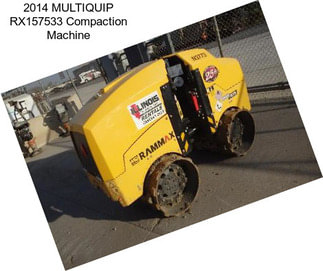 2014 MULTIQUIP RX157533 Compaction Machine