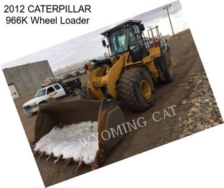 2012 CATERPILLAR 966K Wheel Loader