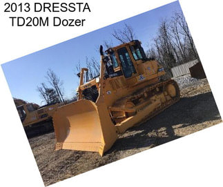 2013 DRESSTA TD20M Dozer
