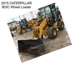 2015 CATERPILLAR 903C Wheel Loader