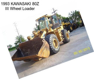 1993 KAWASAKI 80Z III Wheel Loader