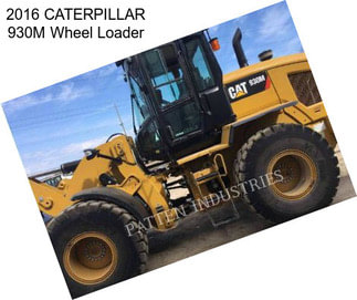 2016 CATERPILLAR 930M Wheel Loader