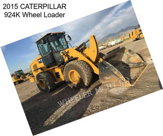 2015 CATERPILLAR 924K Wheel Loader