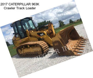 2017 CATERPILLAR 963K Crawler Track Loader