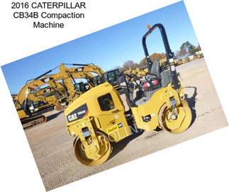 2016 CATERPILLAR CB34B Compaction Machine