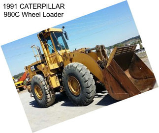 1991 CATERPILLAR 980C Wheel Loader