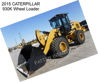 2015 CATERPILLAR 930K Wheel Loader