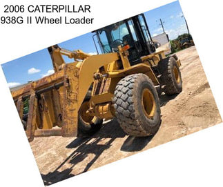 2006 CATERPILLAR 938G II Wheel Loader