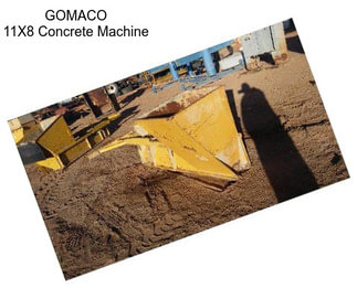 GOMACO 11X8 Concrete Machine