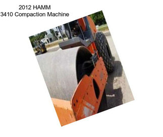 2012 HAMM 3410 Compaction Machine