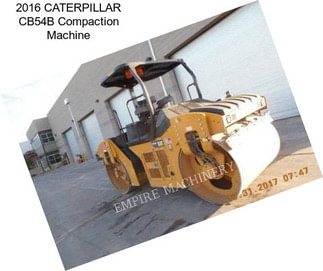 2016 CATERPILLAR CB54B Compaction Machine