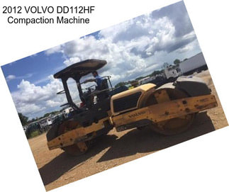 2012 VOLVO DD112HF Compaction Machine