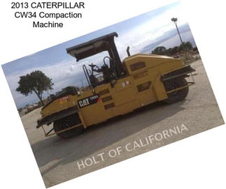 2013 CATERPILLAR CW34 Compaction Machine