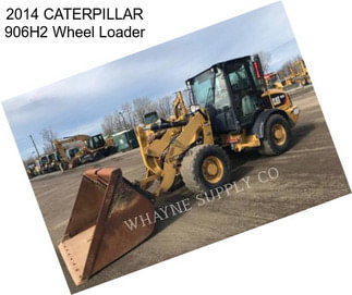 2014 CATERPILLAR 906H2 Wheel Loader