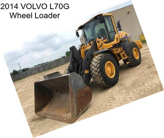 2014 VOLVO L70G Wheel Loader