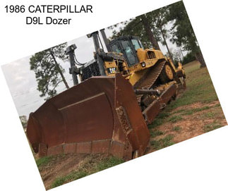 1986 CATERPILLAR D9L Dozer