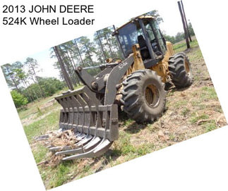 2013 JOHN DEERE 524K Wheel Loader