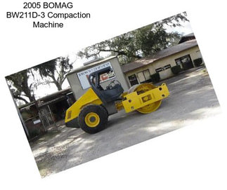 2005 BOMAG BW211D-3 Compaction Machine